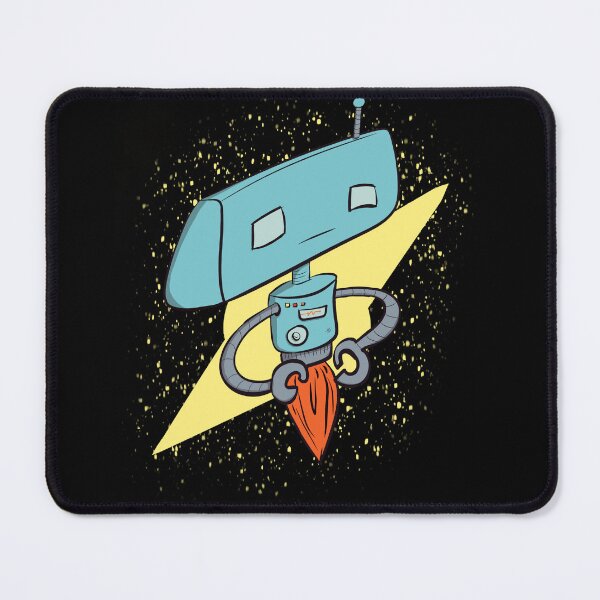 Item preview, Retro Flying Robot 1950’s Science Fiction Cartoon Style designed and sold by JonnyVsTees.