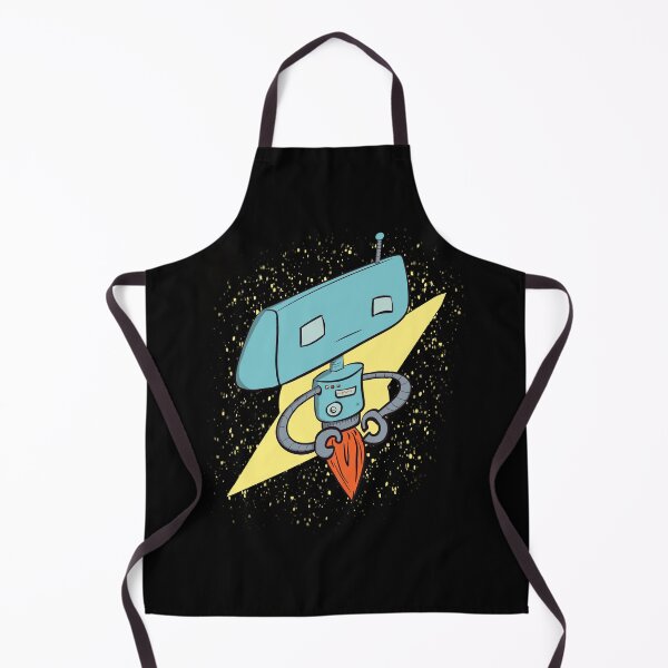 Item preview, Retro Flying Robot 1950’s Science Fiction Cartoon Style designed and sold by JonnyVsTees.