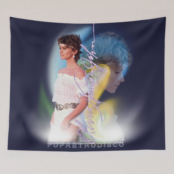 Item preview, Olivia Newton-John  -  1948-2022 Designed by PopRetroDisco designed and sold by popretrodisco.