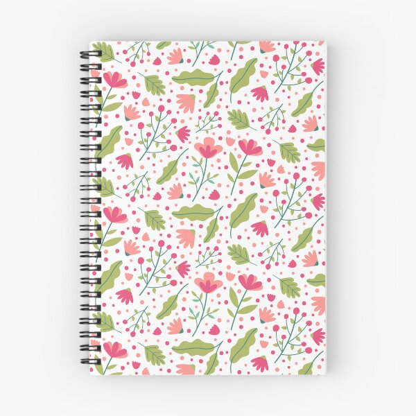 Item preview, Pink Floral Design in White Background designed and sold by Adventist4.