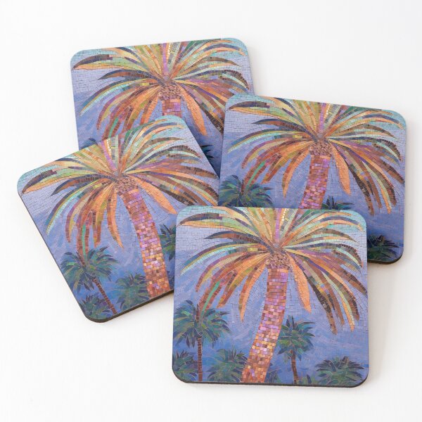 Item preview, Tropical Palm Tree Mosaic  designed and sold by EpicFoxArt.