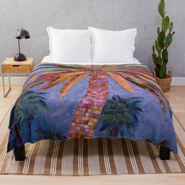 Item preview, Tropical Palm Tree Mosaic  designed and sold by EpicFoxArt.
