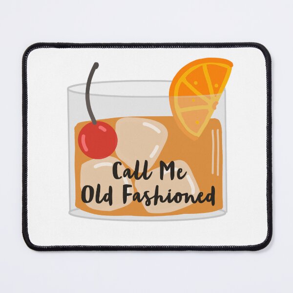 Item preview, Call Me Old Fashioned Wisconsin Joke Glass Illustration designed and sold by rosaliemillen.