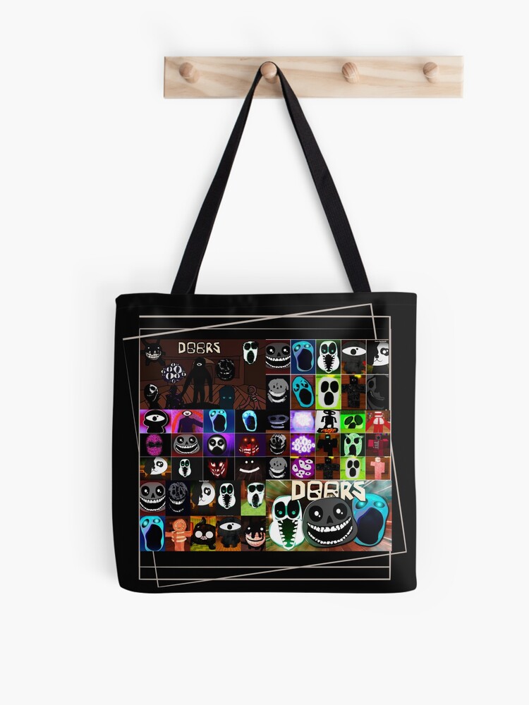 Composition of multiple Posters of (DOORS-ROBLOX) Backpack. Halloween  Canvas Print for Sale by Mycutedesings-1
