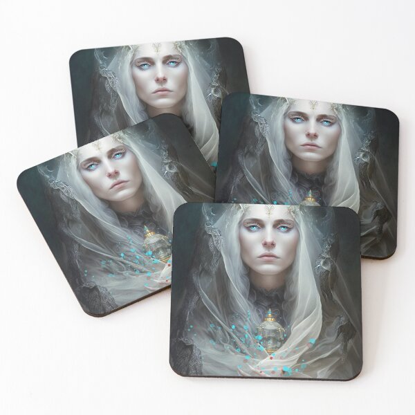 Item preview, Bewitching Gothic Portrait of Ethereal Female Oracle designed and sold by Art.Fusion.Studio.