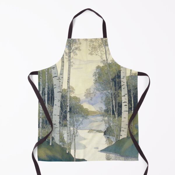 Item preview, Birch trees on the river designed and sold by AndreTonich.