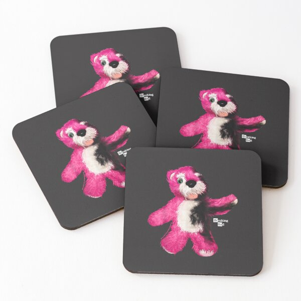 Item preview, Breaking Bad Burnt Pink Teddy Bear Portrait  designed and sold by JohnJClarka.