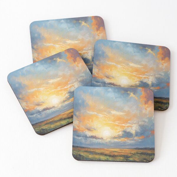Item preview, Impressionistic Reflections: Vibrant Brushstrokes Capturing the Light and Beauty of a Natural Landscape designed and sold by InsaneLEDP.