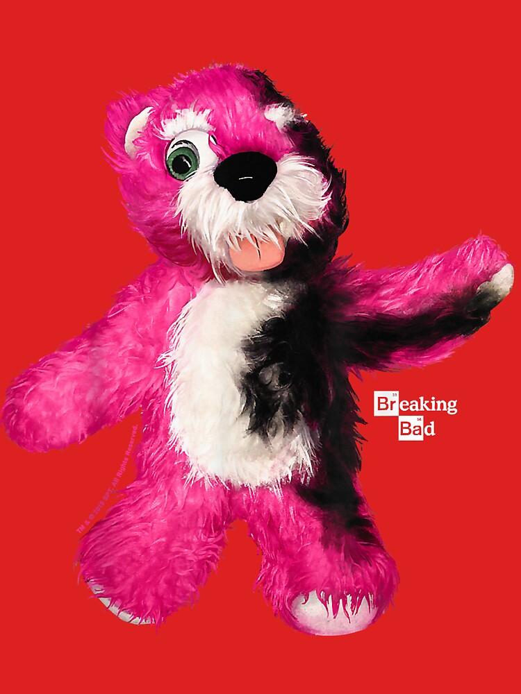 Breaking Bad Burnt Pink Teddy Bear Portrait | Essential T-Shirt