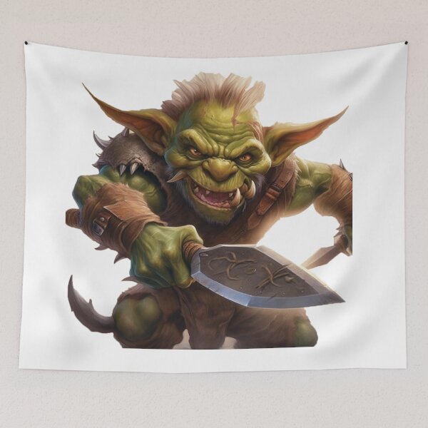 Artikelvorschau, Goblin-Krieger entworfen und verkauft von Stickermagician.