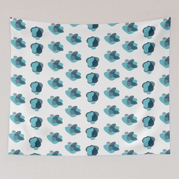 Item preview, Blue Blob Pattern  designed and sold by Kayla2122.