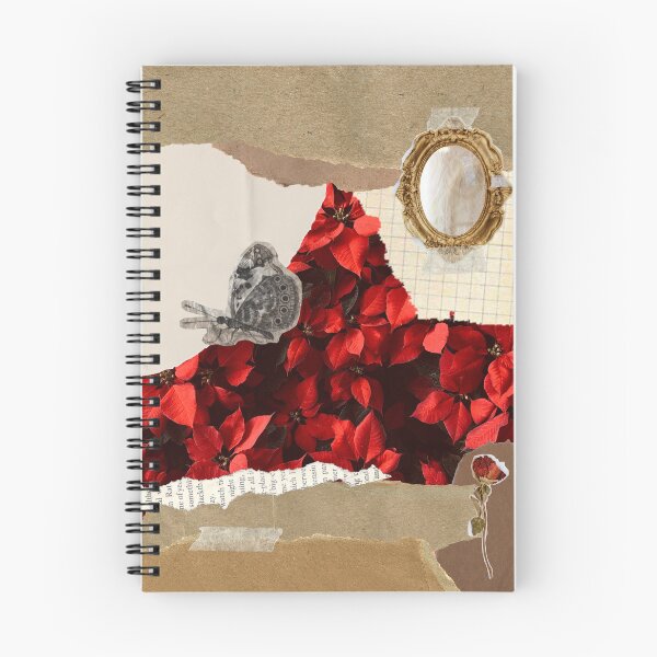 Item preview, Notebook in red tones scrapbook type designed and sold by Hela12art.