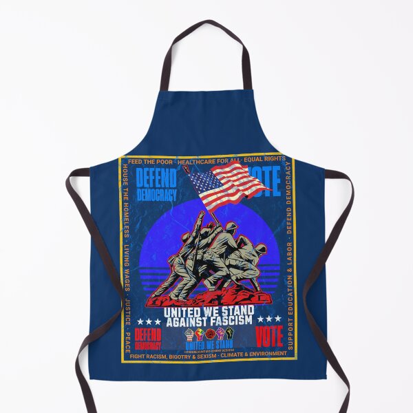 Item preview, PMD00903 Progressive Movement Designs patriotic American flag design shows you support democracy progressive goals for Progressives Democrats Independents Liberals designed and sold by ProgressiveLeft.