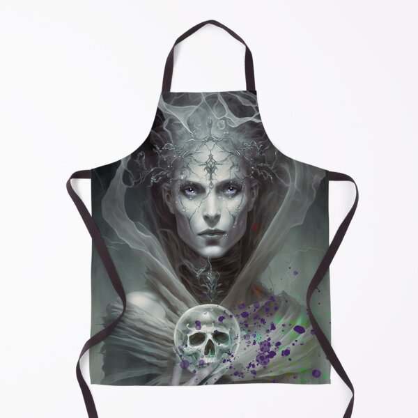 Item preview, Dark Aesthetic Feminine Portrait Gothic Female Oracle designed and sold by Art.Fusion.Studio.