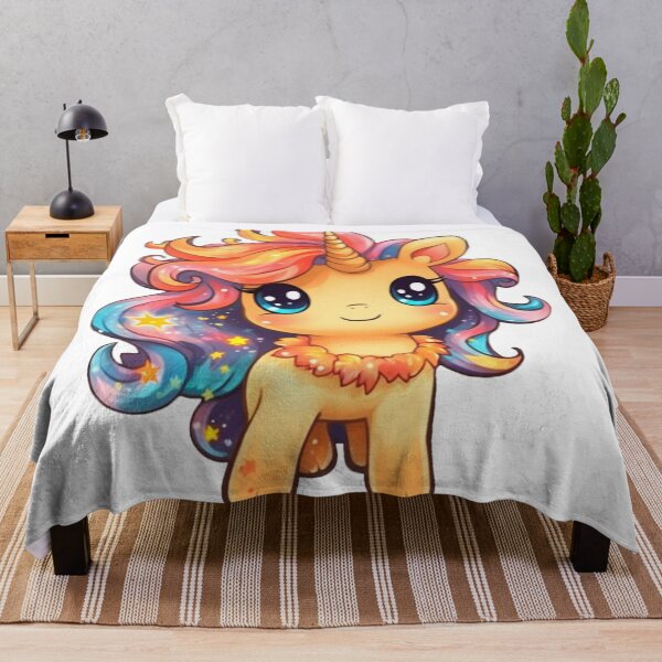 Item preview, Cute cartoon unicorn designed and sold by Stickermagician.