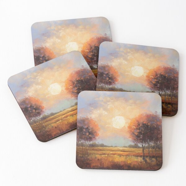 Item preview, Impressionistic Reflections 2: Vibrant Brushstrokes Capturing the Light and Beauty of a Natural Landscape designed and sold by InsaneLEDP.