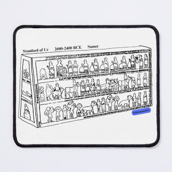 Item preview, Standard of Ur with Identification designed and sold by B-EphemeralArt.