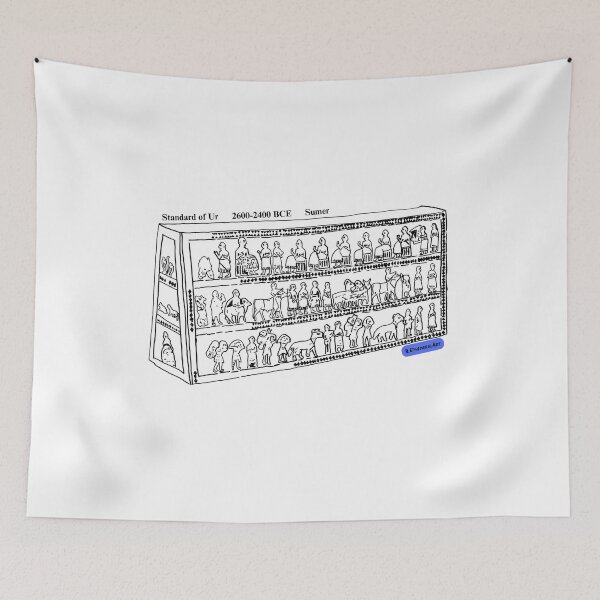 Item preview, Standard of Ur with Identification designed and sold by B-EphemeralArt.