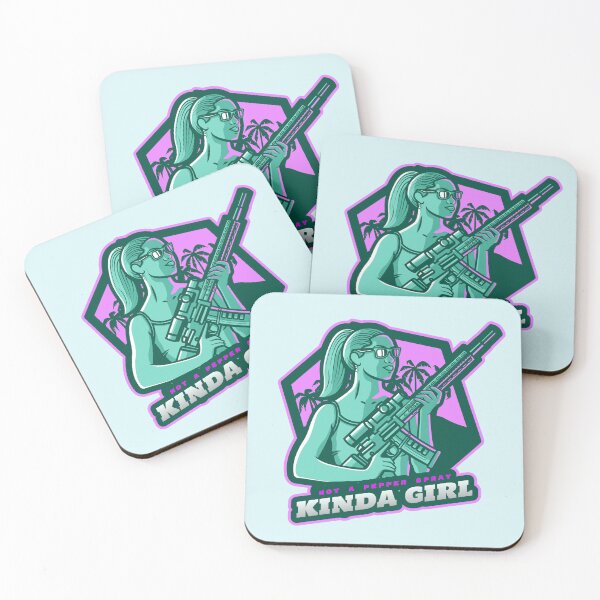 Item preview, Not A Pepper Spray Kinda Girl designed and sold by Derek Gillette.