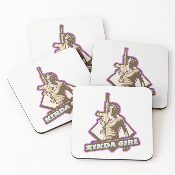 Item preview, Not A Pepper Spray Kinda Girl designed and sold by Derek Gillette.