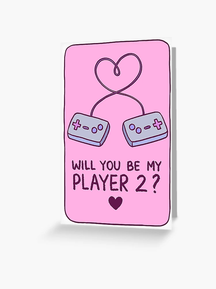 Will You Be My Player 2 - Gamer Couple - Sticker
