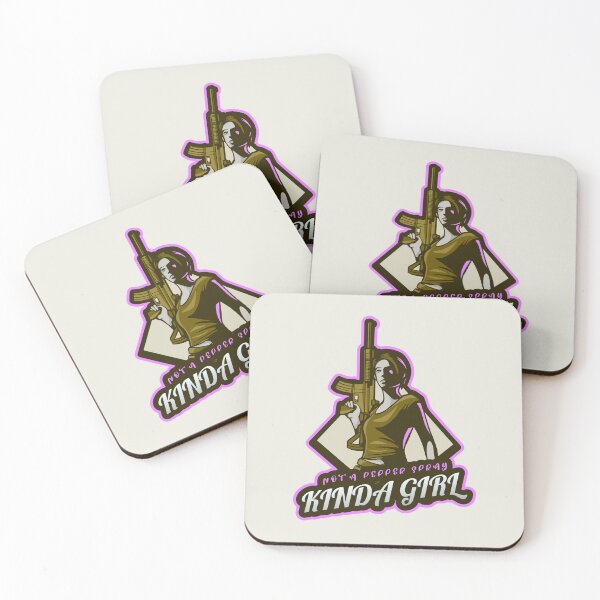 Item preview, Not A Pepper Spray Kinda Girl designed and sold by Derek Gillette.
