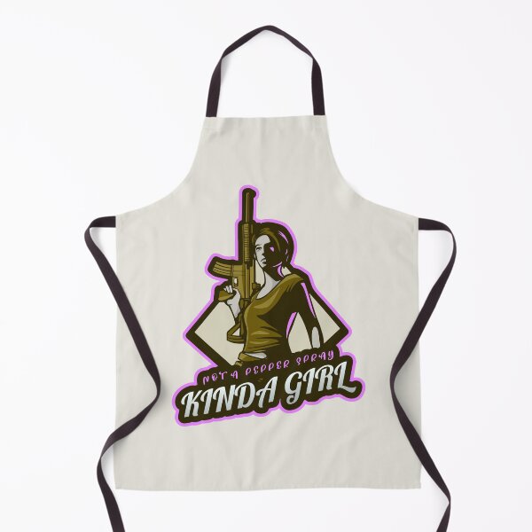 Item preview, Not A Pepper Spray Kinda Girl designed and sold by Derek Gillette.
