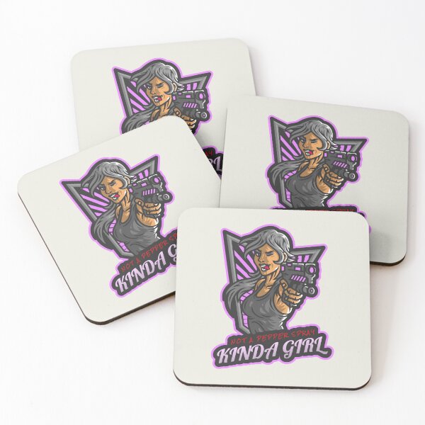Item preview, Not A Pepper Spray Kinda Girl designed and sold by Derek Gillette.