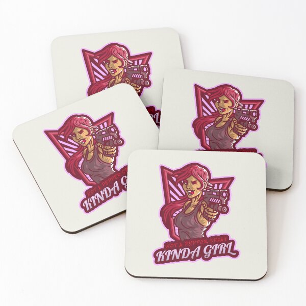 Item preview, Not A Pepper Spray Kinda Girl designed and sold by Derek Gillette.