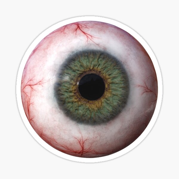 Item preview, eyeball art - eyeball shirt - eyeball sticker  designed and sold by ISBrunning.