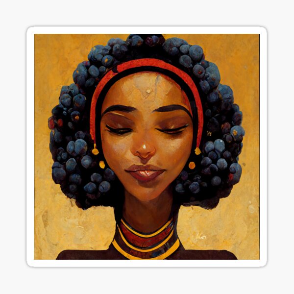 Grape Queen Sticker