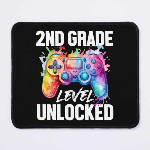 Item preview, 2nd Grade Level Unlocked Back to School Video Game Boys T-Shirt designed and sold by KGN  CREATIVITY.
