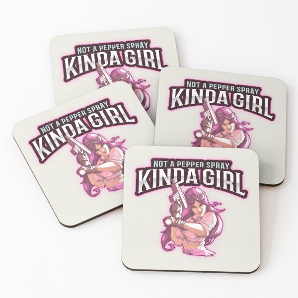 Item preview, Not A Pepper Spray Kinda Girl designed and sold by Derek Gillette.