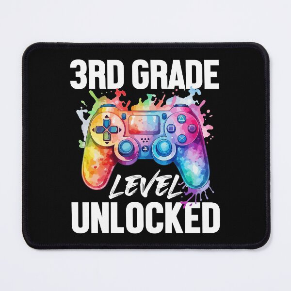 Item preview, 3rd Grade Level Unlocked Back to School Video Game Boys T-Shirt designed and sold by KGN CREATIVITY.