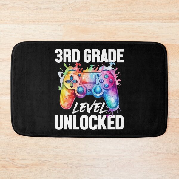 Item preview, 3rd Grade Level Unlocked Back to School Video Game Boys T-Shirt designed and sold by KGN  CREATIVITY.