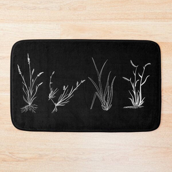 Item preview, Grasses of the shortgrass steppe – white designed and sold by kvictoria1.