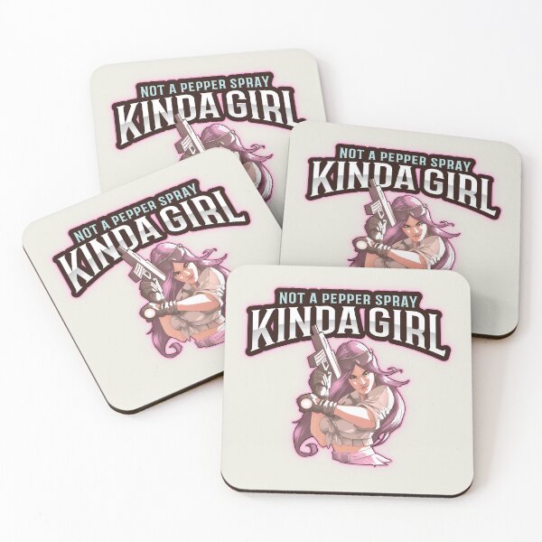 Item preview, Not A Pepper Spray Kinda Girl designed and sold by Derek Gillette.