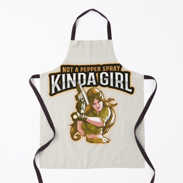 Item preview, Not A Pepper Spray Kinda Girl designed and sold by Derek Gillette.