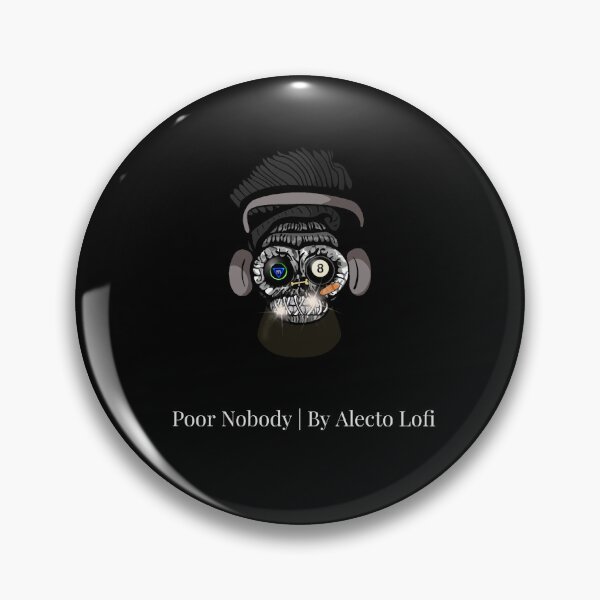 Item preview, Poor Nobody - Black Beard designed and sold by AlectoLofi.