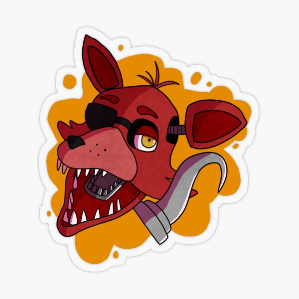 Withered Foxy Sticker for Sale by PrinceOfLonely