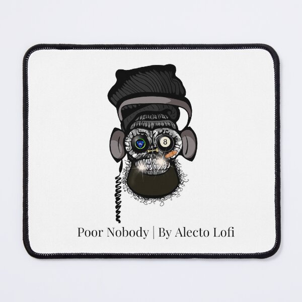 Item preview, Poor Nobody - Black Beard designed and sold by AlectoLofi.