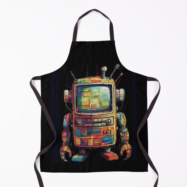 Item preview, Retro TV Bot: Vintage Television-Inspired Robot Design designed and sold by JLCableStudio.