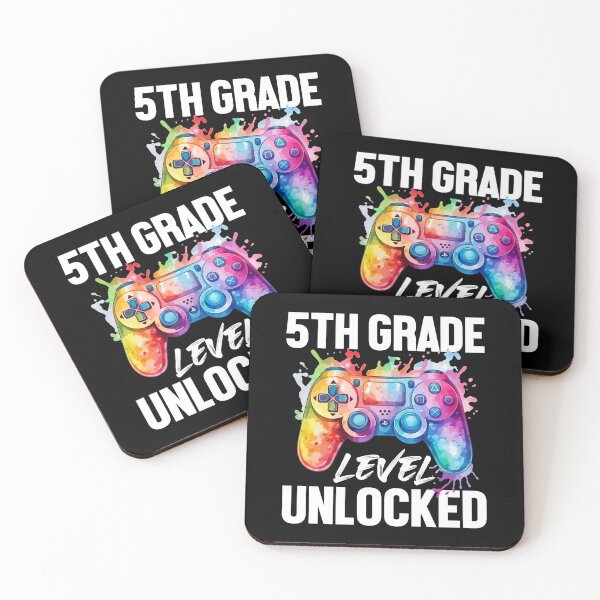Item preview, 5th Grade Level Unlocked Back to School Video Game Boys T-Shirt designed and sold by KGN  CREATIVITY.