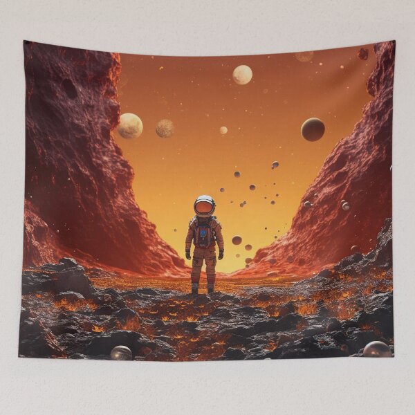 Item preview, Celestial Frontier: Charting the Unexplored Planet designed and sold by Mullet Monkey.