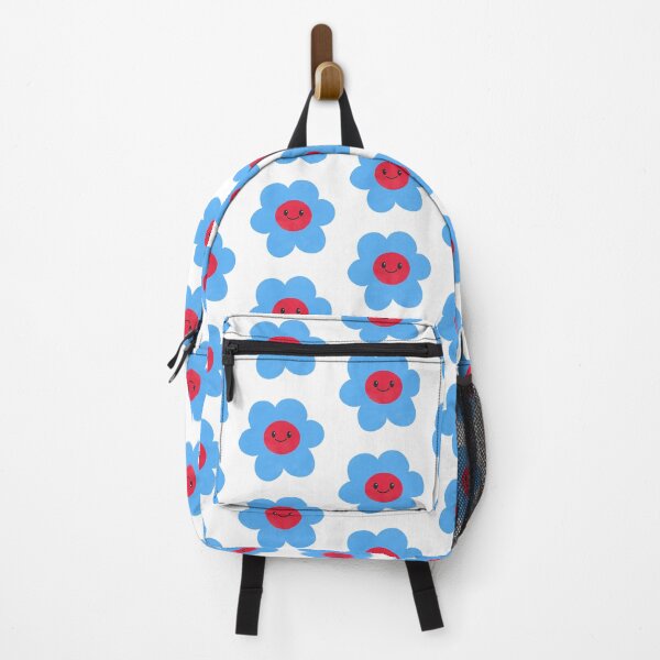 Item preview, Happy Flower - Blue & Red designed and sold by upside-frown.