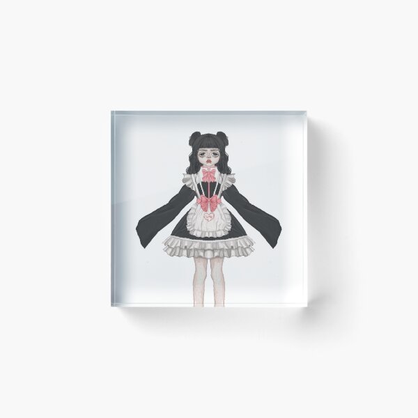 Item preview, girl in a japnese maid dress  designed and sold by FreakyBunny7.