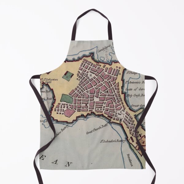 Item preview, Vintage Map of Cadiz Spain (1800) designed and sold by BravuraMedia.