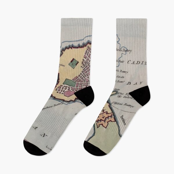 Item preview, Vintage Map of Cadiz Spain (1800) designed and sold by BravuraMedia.