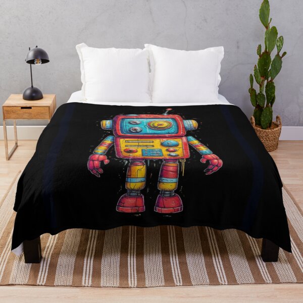 Item preview, Retro TV Bot: Vintage Television-Inspired Robot Design designed and sold by JLCableStudio.