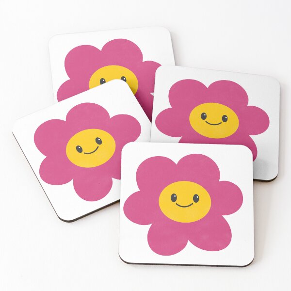 Item preview, Happy Flower - Berry & Yellow designed and sold by upside-frown.
